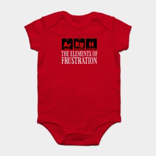 ArRgH: The Elements of Frustration Baby Bodysuit